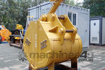   8-19 ton (60mm pin) Excavator Hydraulic Clamshell Grapple Bucket