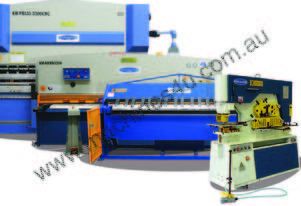 PRESSBRAKES, GUILLOTINES, PANBRAKES, PUNCH-SHEARS, PLATE ROLLS