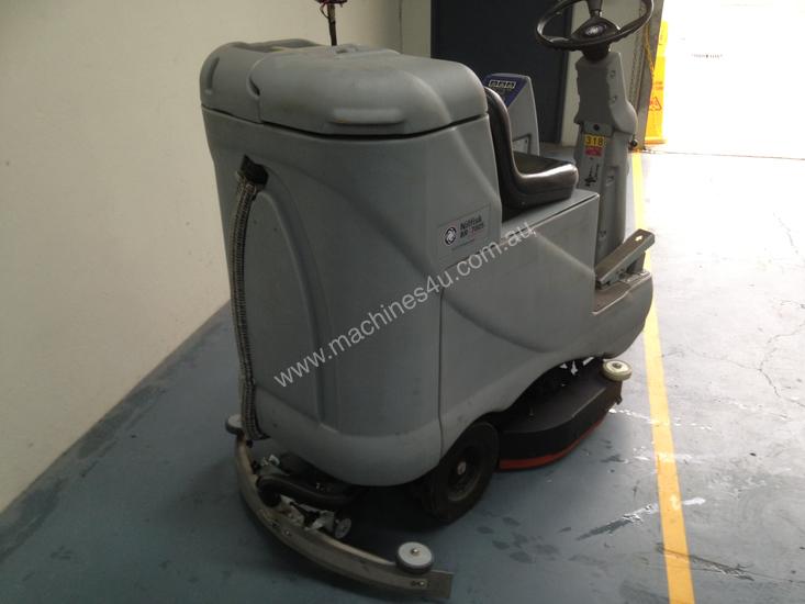 Nilfisk ride on scrubber