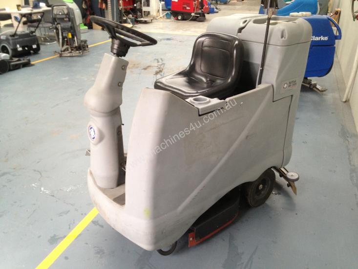 Nilfisk ride on scrubber