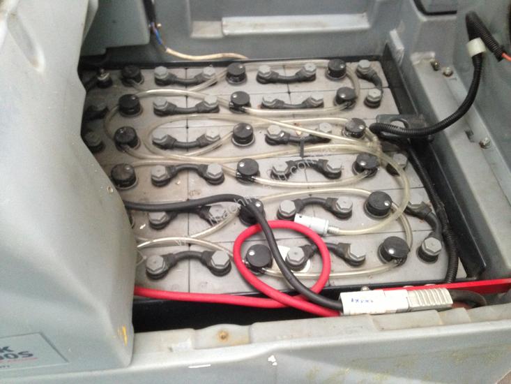 Nilfisk ride on scrubber