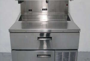 Refrigerated Preparation Dual Rail Serving Table