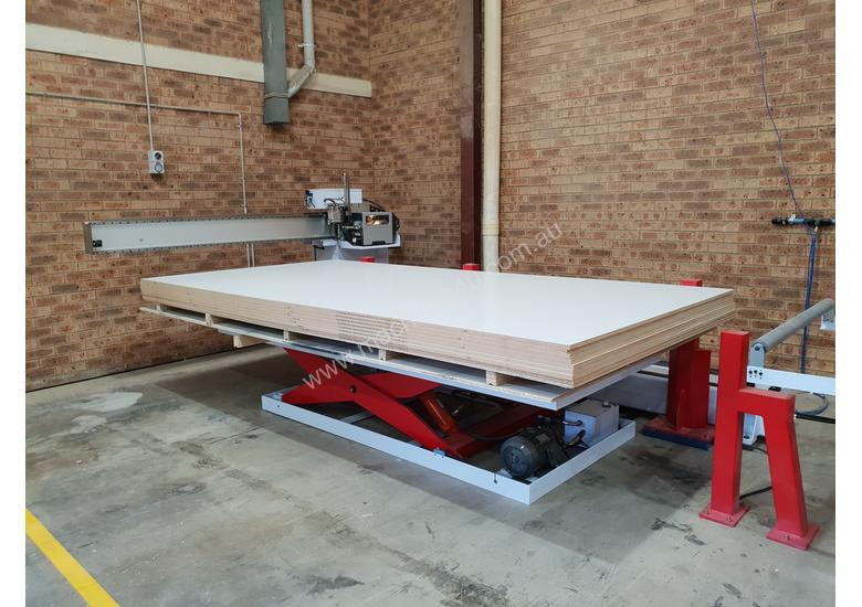 caption *NESTING WOODTRON 3618 RAPID AUTO LABELLING* RENT FOR LESS THAN $30 P/HOUR