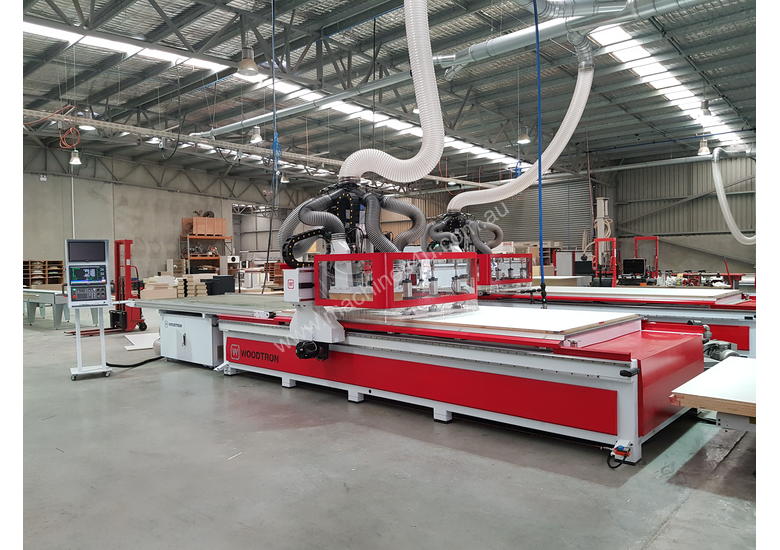 caption *NESTING WOODTRON 3618 RAPID AUTO LABELLING* RENT FOR LESS THAN $30 P/HOUR