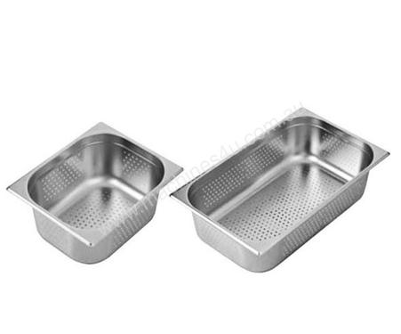 F.E.D. P11150 Australian Style 1/1 GN x 150 mm Perforated Gastronorm Pan
