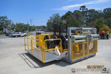 REDMOND GARY - 25kN 3-Drum Skid-Mounted Recovery Winch