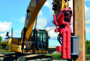 MOVAX SG-40 EXCAVATOR MOUNT PILE DRIVER (17-21T)