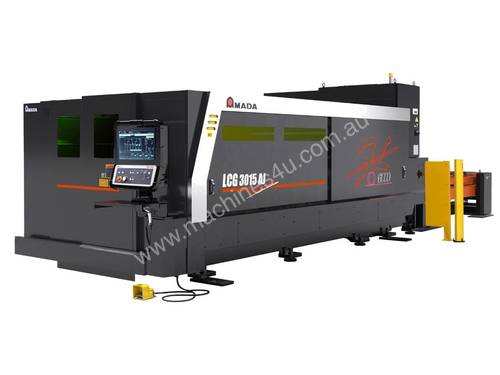 Amada LCG AJ 6kw Fiber Laser - High speed & huge processing range