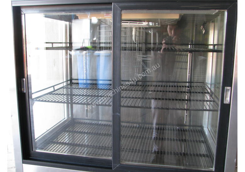 Used fridge Commercial Shop Stainless Glass Door Fridge 500L