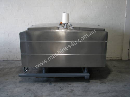 Jacketed Stainless Steel Tank Vat - 1500L