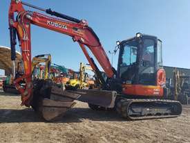 2016 KUBOTA U55-4 WITH A/C CABIN AND LOW 1100 HOURS - picture0' - Click to enlarge