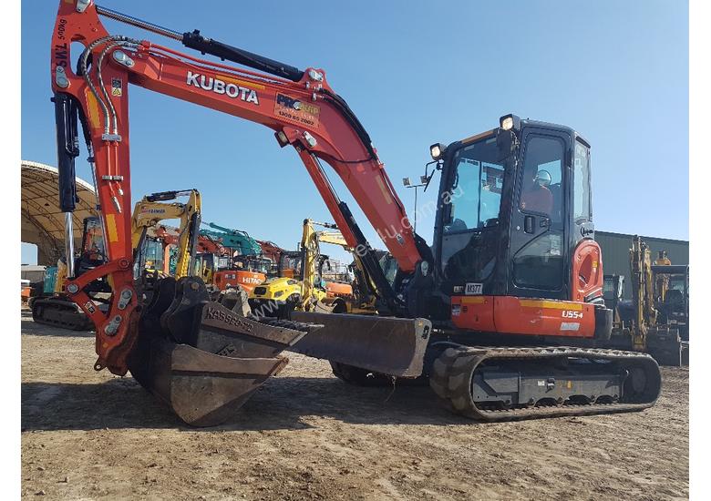Used 2016 Kubota U554 07 Tonne Excavator in , Listed on Machines4u