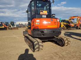 2016 KUBOTA U55-4 WITH A/C CABIN AND LOW 1100 HOURS - picture2' - Click to enlarge
