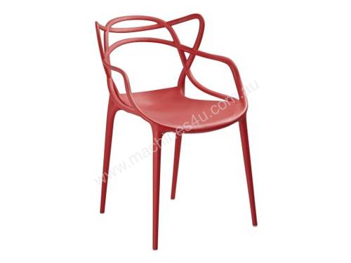 Bolero Spaghetti Style Armchair (Red) (Pack 4)