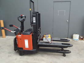 BT Electric Pallet Stacker with rider platform - Price Reduced! - picture1' - Click to enlarge