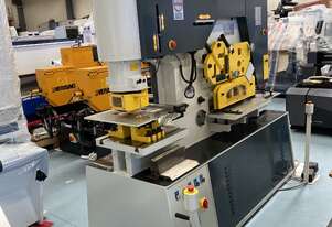 PUNCHTECH 120 TON IRON WORKER | HYD PLATE CLAMPING | LASER ALIGNMENT LIGHT | PRESS BRAKE TOOLING