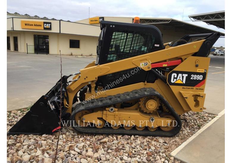 caption CATERPILLAR 289D Skid Steer Loaders