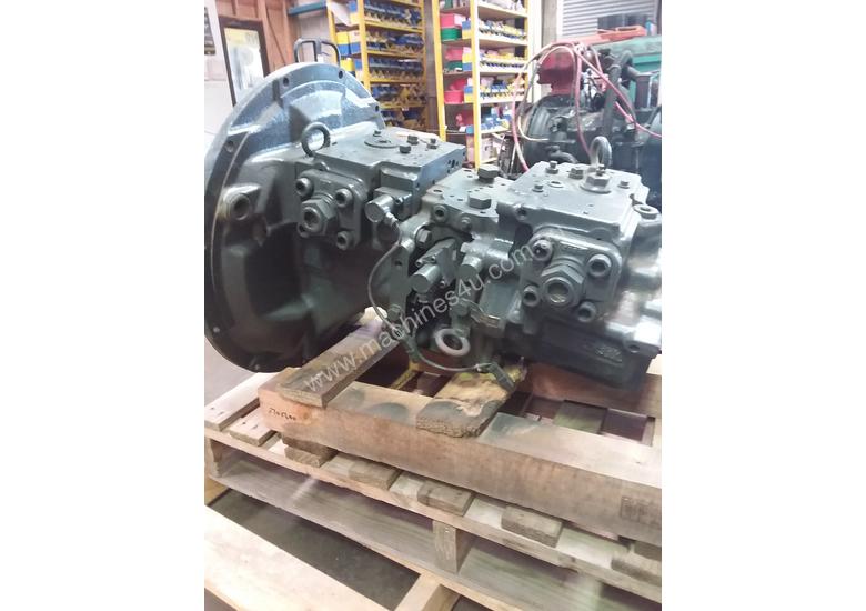 caption Hydraulic pump Komatsu PC300/360-7
