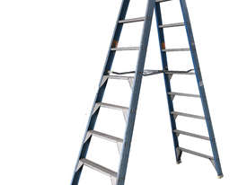 Bailey Fibreglass & Aluminum Step Ladder 3.0 Meter Double Sided Industrial 150 kg SWL - picture0' - Click to enlarge