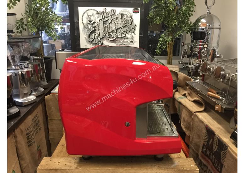 Click to view full size photos WEGA POLARIS 3 GROUP RED ESPRESSO COFFEE MACHINE