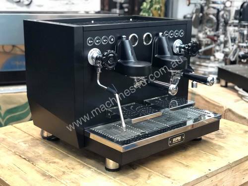 WPM KD-510 2 GROUP BLACK BRAND NEW ESPRESSO COFFEE MACHINE