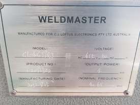 Weldmaster PVC Ultrasonic Plastic Welder - picture2' - Click to enlarge