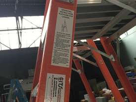 Platform Ladder 2 Meter Chief Industrial 7 Step with Casters - picture0' - Click to enlarge