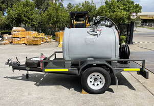 1200L Diesel Fuel Trailer 12V 85L/PM High flow Mine Spec TFPOLYDT