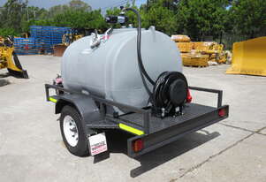 1200L Diesel fuel Trailer Mine Spec 12V High flow TFPOLYDT