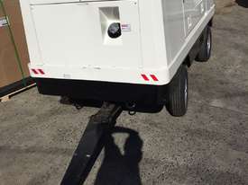 390CFM Airman Air Diesel Screw Compressor - Portable on wheels - picture1' - Click to enlarge