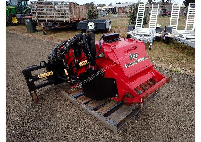 caption HYDRAPOWER AC450/200 COLD PLANER Profiler Attachments
