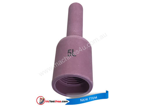Tigmaster by Profax TIG Gas Nozzle Ceramic  SR17/26  #5 8MM Long 7990783 54N17L