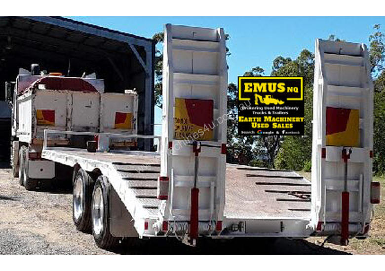 caption Freightliner Argossy Tipper & Tag Trailer. TS481