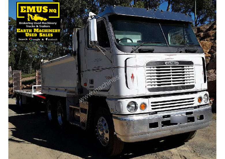 caption Freightliner Argossy Tipper & Tag Trailer. TS481