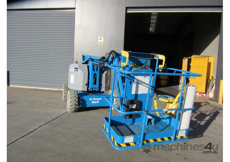 caption Used 2019 Genie Z34/22IC 34ft Diesel Knuckle Boom Lift