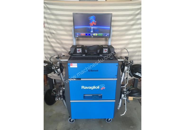 caption RACAGLIOLI RAV TD 3000 HP.B COMPUTERIZED WHEEL ALIGNMENT