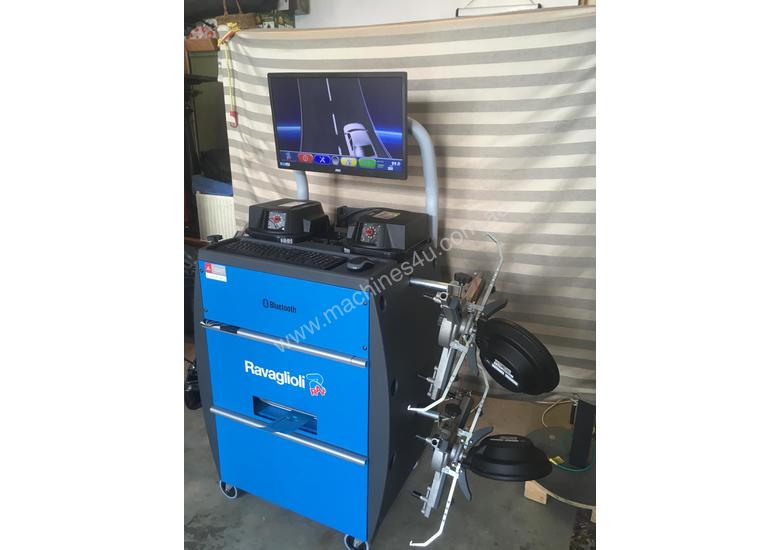 caption RACAGLIOLI RAV TD 3000 HP.B COMPUTERIZED WHEEL ALIGNMENT