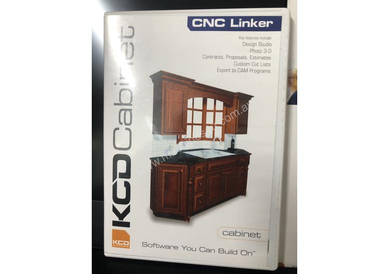 Used kcd Kitchen and Cabinets software drawing program with CNC Linker