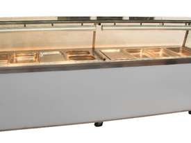 2 x CUSTOM MADE BAIN MARIE STRAIGHT GLASS - picture4' - Click to enlarge