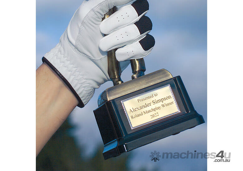 caption Roland VersaSTUDIO MPX-90S - Compact Metal Engraver | Precision Photo Engraving