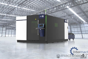 HSG 6020T 6kW Fiber Laser Cutting Machine * IPG SOURCE & ALPHA WITTENSTEIN COMPONENTS *
