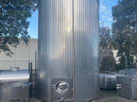 30,000ltr Jacketed Stainless Steel Milk Silo, Tank - picture0' - Click to enlarge