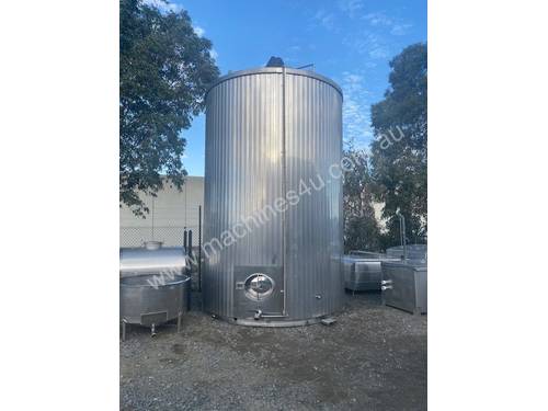 30,000ltr Jacketed Stainless Steel Milk Silo, Tank
