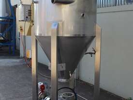 Stainless Steel Transfer Hopper - picture0' - Click to enlarge