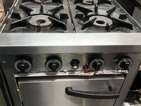 Commercial 4 gas burner  - picture0' - Click to enlarge