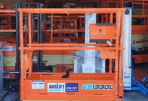 JLG ES1330L Mini 13ft Scissor Lift Electric Drive, Compact & Maneuverable