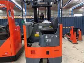 TOYOTA 6FBRE20 30663 2 TON 2000 KG CAPACITY REACH TRUCK FORKLIFT 7500 MM 3 STAGE - picture0' - Click to enlarge