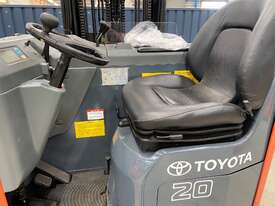TOYOTA 6FBRE20 30663 2 TON 2000 KG CAPACITY REACH TRUCK FORKLIFT 7500 MM 3 STAGE - picture2' - Click to enlarge