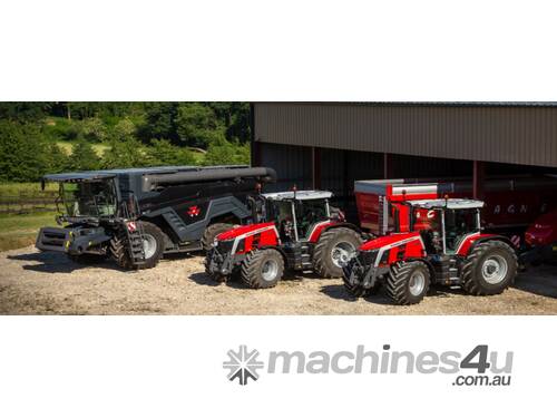 caption Massey Ferguson 8S: 205-285 HP - Ultimate High Horsepower Machine!