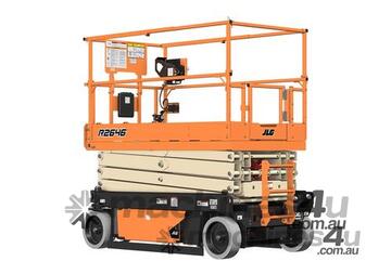 R2646 Electric Scissor Lift - 7.92 m Platform Height, Compact and Reliable Rental-Ready Solution